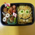 Lulu♪♪'s cooksnap of when they made まんまる〜♡なスポンジボブ♪キャラ弁.
