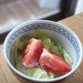 みるく茶's cooksnap of when they made レタスとトマトのごまマヨサラダ.