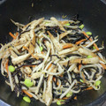 エレファントlove's cooksnap of when they made もやしとひじきのめんつゆマ酢タード炒め♪.