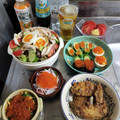 ebipeco's cooksnap of when they made いくらの軍艦巻き.