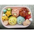 ぴか08's cooksnap of when they made ∞●すみっこぐらしタピオカキャラ弁●∞.