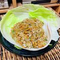 料理男子部🍻's cooksnap of when they made ひき肉納豆のレタス包み.
