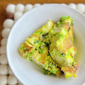 マルんちの丸顔's cooksnap of when they made 厚揚げと青しその実のキッシュ風オムレツ.