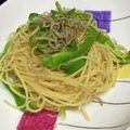 yummy?'s cooksnap of when they made ピーマンしらすの和風パスタ〜何食#112.