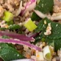 Yokoandcat's cooksnap of when they made ☆タイの方から習ったの本場ラープ☆.