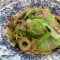 上海まーか's cooksnap of when they made 夏レタス♡たっぷり焼きそば.