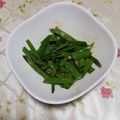 くネコまろす's cooksnap of when they made お酒のおつまみに！ニラのピリ辛中華和え.