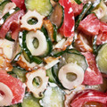 mayutoto's cooksnap of when they made ♡トマトとちくわのマヨぽんサラダ♡.