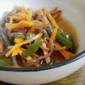 ８ミユキ８'s cooksnap of when they made Rレンジで人参と糸蒟蒻煮（お弁当）.