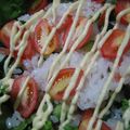 ほくみん's cooksnap of when they made サラダなちらし寿司♪.
