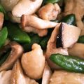 ユウケンジャー's cooksnap of when they made 簡単！エリンギと鶏むね肉の生姜照り焼き.