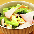 かなりんココりん's cooksnap of when they made レンジで簡単！小松菜とたまごのマヨサラダ.
