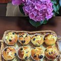 brenya's cooksnap of when they made 絶品♡ブルーベリークリームチーズマフィン.