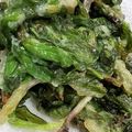 y_u♡'s cooksnap of when they made 行者にんにくのかき揚げ.
