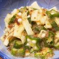 ken&kou's cooksnap of when they made オクラと長芋のさっぱり梅肉和え.