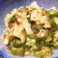ken&kou's cooksnap of when they made オクラと長芋のさっぱり梅肉和え.