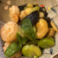 米の華's cooksnap of when they made エビとそらまめの中華風炒め.