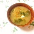 yesmama's cooksnap of when they made 生姜でぽかぽか～豆腐となめこのお味噌汁.