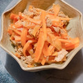 クック6U7INU☆'s cooksnap of when they made 10分おかず☆人参のしりしり.