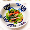 ジュリネ☆'s cooksnap of when they made 小松菜とカニカマのごま和え♪.