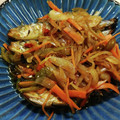 どむぞうくん's cooksnap of when they made イワシの丸干しで、揚げない南蛮漬け.