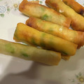 ロンコン's cooksnap of when they made 枝豆とチーズの春巻きスティック♡.