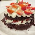 michan▼'s cooksnap of when they made バレンタイン☆レンジで簡単ガトーショコラ.