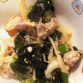 クックS5N2AF☆'s cooksnap of when they made オクラとえのきとちくわの海苔サラダ.