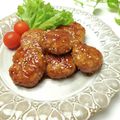 とのチャマ's cooksnap of when they made 豆腐でふんわり♪鶏つくねの照り焼き.