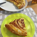 あやたん怪獣's cooksnap of when they made ぐるぐる♪パンみみフレンチトースト.