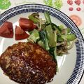 おはなすき's cooksnap of when they made 我が家のハンバーグ♪（基本形）.