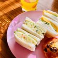 ねっちゃんっ's cooksnap of when they made ポテトサラダサンドイッチ.
