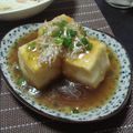 MAMISEN's cooksnap of when they made 揚げ豆腐のネギあんかけ☆.
