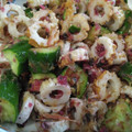 クックOROVI2☆'s cooksnap of when they made 簡単！梅きゅう竹輪の和え物.