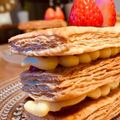 やまきょんきょん's cooksnap of when they made 冷凍パイシートで＊いちごミルフィーユ.
