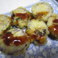 きらり流れ星's cooksnap of when they made 茄子のはさみ揚げ.
