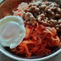 あんこだよ。's cooksnap of when they made 納豆とキムチのしらたきぱすた.