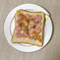 キンプリ's cooksnap of when they made ✿魚ニソｄeカレーマヨチートースト✿.