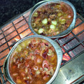 kzr孤鳩's cooksnap of when they made キャンプ で 簡単 アヒージョ.