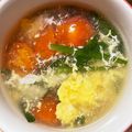 なーなちゃん's cooksnap of when they made にらとトマトの卵スープ★エスニックスープ.