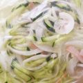 ちゃーりーWKY's cooksnap of when they made 新玉ねぎ、きゅうりとハムのマリネ.
