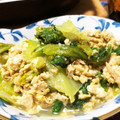 ☆のっこ★'s cooksnap of when they made ★簡単副菜★レタスとツナの卵とじ.