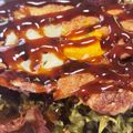 クックX6☆'s cooksnap of when they made 無限サニーレタスお好み焼き.