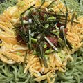 tomitomico's cooksnap of when they made 山口出身・平匡さん直伝！瓦蕎麦.