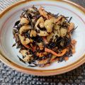 ☆３匹の子ぶた☆'s cooksnap of when they made 鶏皮でひじきの煮物.