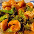 ムーちゃみ☆'s cooksnap of when they made 海老とブロッコリーのチリソース炒め.