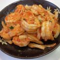 マロンパパ☆'s cooksnap of when they made 今日の夕飯　簡単海老チリ.