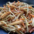 お塩と砂糖's cooksnap of when they made 簡単☆きんぴらごぼう☆お弁当にも♩.