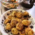 月✳Iris's cooksnap of when they made はんぺん入りふんわりつくね☆甘辛生姜味.