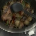 犬飼ってる's cooksnap of when they made 【大量消費】なすとピーマンと牛肉の煮物.